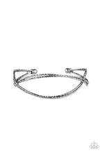 Load image into Gallery viewer, Bending Over Backwards - Black Gunmetal Bracelet