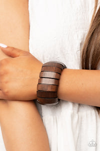 Boardwalk Bonanza - Brown Bracelet