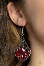 Load image into Gallery viewer, Exemplary Elegance - Red Earrings