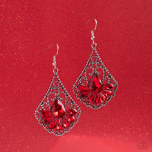Load image into Gallery viewer, Exemplary Elegance - Red Earrings