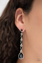 Load image into Gallery viewer, Must Love Diamonds - Black Post Earrings