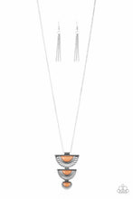 Load image into Gallery viewer, Serene Sheen - Orange Necklace