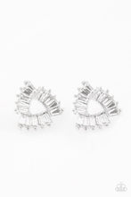 Load image into Gallery viewer, Renegade Shimmer - White Post Earrings