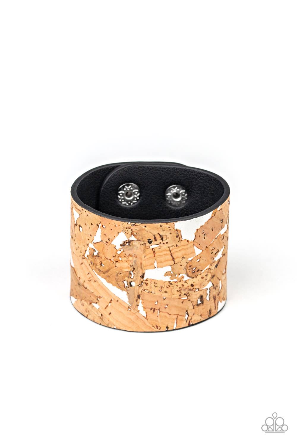 Cork Congo - White Bracelet