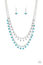 Load image into Gallery viewer, Dainty Distraction - Blue Necklace