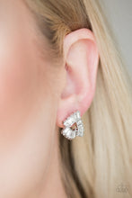 Load image into Gallery viewer, Renegade Shimmer - White Post Earrings