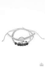 Load image into Gallery viewer, Climbing Mountains - Black Bracelet
