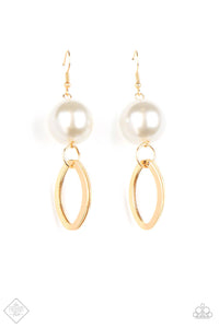 Big Spender Shimmer - Gold Earrings