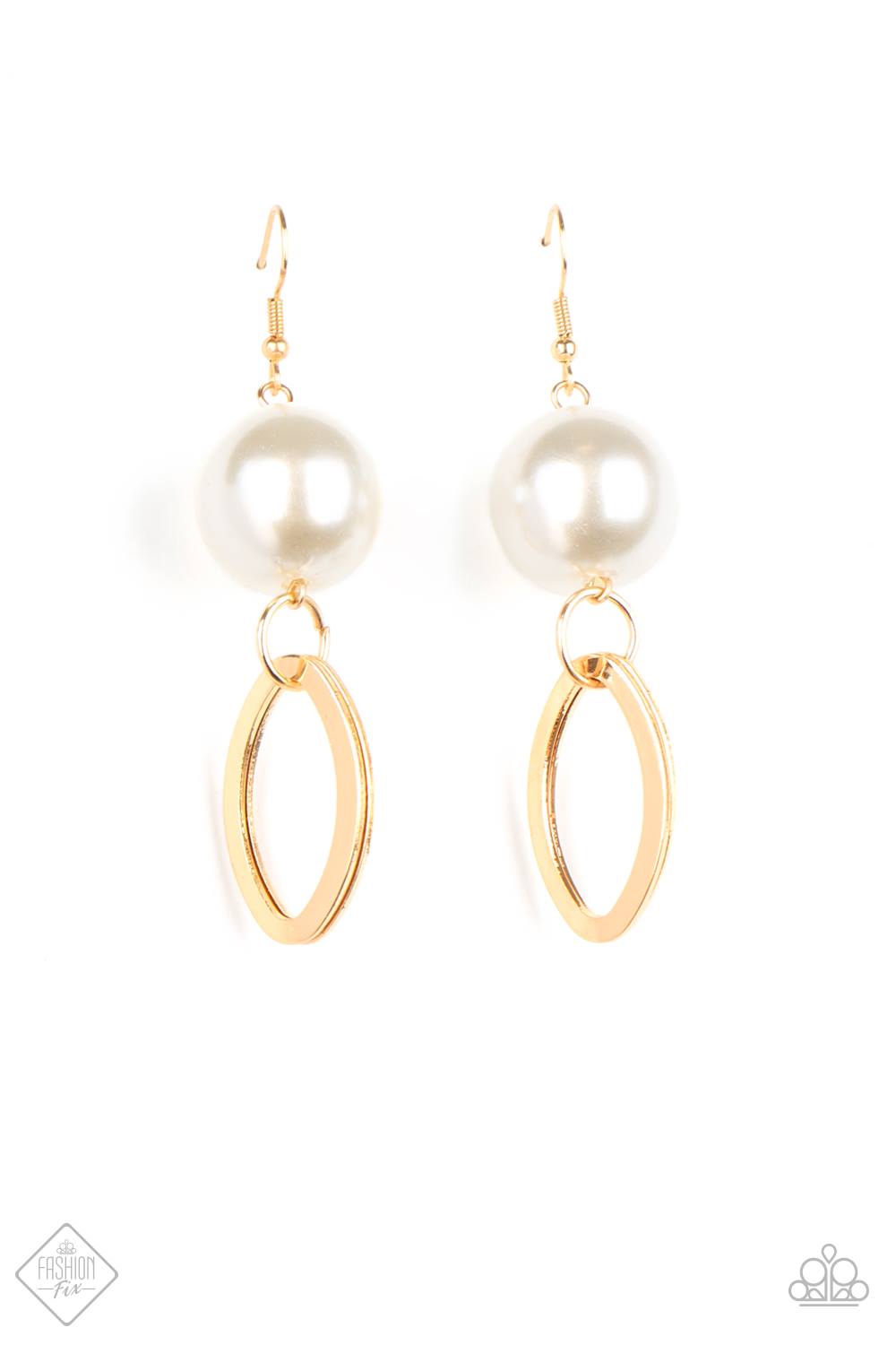 Big Spender Shimmer - Gold Earrings