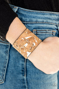 Cork Congo - White Bracelet