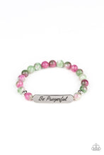 Load image into Gallery viewer, Be Prayerful - Purple Bracelet