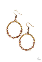 Load image into Gallery viewer, Glowing Grandeur - Copper Earrings