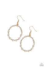 Load image into Gallery viewer, Glowing Grandeur - Gold Earrings