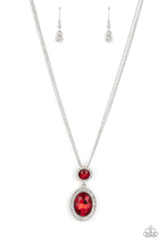 Load image into Gallery viewer, Castle Diamonds - Red Necklace