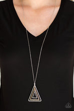 Load image into Gallery viewer, TRI Harder - Silver Necklace