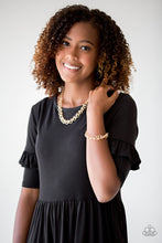 Load image into Gallery viewer, Life Of The Block Party - Gold Bracelet