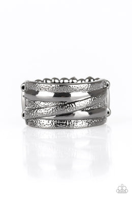 Rise and Shine - Black Gunmetal Ring