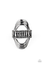 Load image into Gallery viewer, Keep An Open Mind - Black Gunmetal Ring