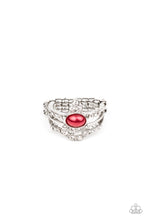 Load image into Gallery viewer, Timeless Tiaras - Red Dainty Ring
