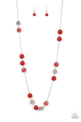 Fruity Fashion - Red Necklace
