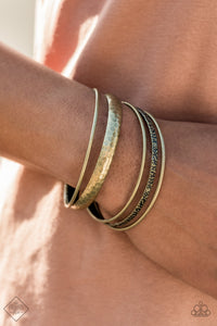 Get Into Gear - Brass Bracelets