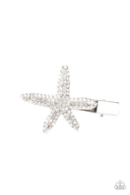 Load image into Gallery viewer, Wish On a STARFISH - White Hair Clip