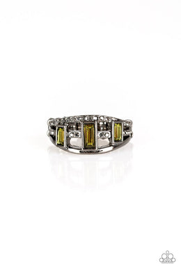 Noble Nova - Green Dainty Ring