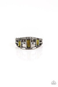 Noble Nova - Green Dainty Ring