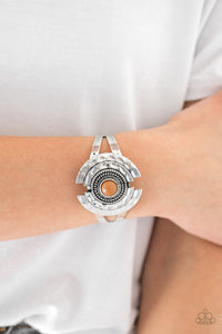 Incredibly Indie - Brown Cuff Bracelet