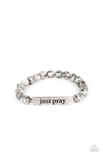 Load image into Gallery viewer, Just Pray - Silver Bracelet