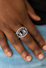 Load image into Gallery viewer, Treasure Chest Charm - Black Ring