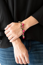 Load image into Gallery viewer, Grit and Glamour - Pink Bracelet