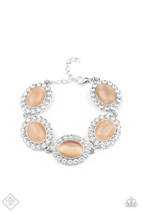 Demurely Diva - Orange Bracelet