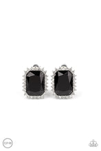 Load image into Gallery viewer, Insta Famous - Black Clip-On Earrings