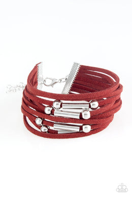 Back To BACKPACKER - Red Bracelet