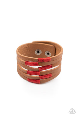 Country Colors - Red Bracelet