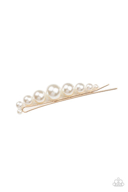 Elegantly Efficient - Gold Bobby Pin