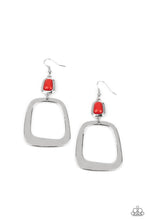 Load image into Gallery viewer, Material Girl Mod - Red Earrings