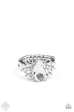 Happily Ever Eloquent - White Dainty Ring