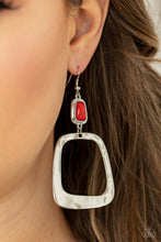 Load image into Gallery viewer, Material Girl Mod - Red Earrings