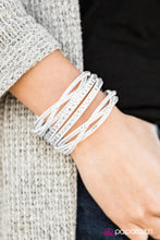 Load image into Gallery viewer, All Hairspray and Glitter - White Bracelet