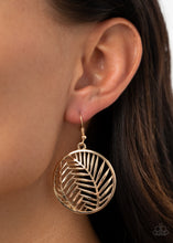 Load image into Gallery viewer, Palm Perfection - Gold Earrings