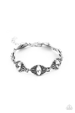 Crown Privilege - White Bracelet