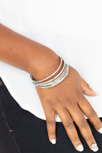 Load image into Gallery viewer, Stackable Sparkle - Blue Set of Bracelets