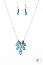 Load image into Gallery viewer, You Should See Me In A Crown - Blue Necklace