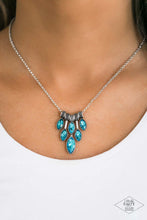 Load image into Gallery viewer, You Should See Me In A Crown - Blue Necklace