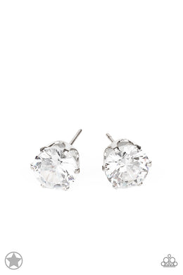 Just In TIMELESS - White Earrings