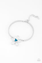 Load image into Gallery viewer, Hibiscus Hipster - Blue Bracelet