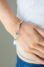 Load image into Gallery viewer, Hibiscus Hipster - Blue Bracelet