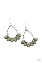 Load image into Gallery viewer, Stone Sky - Green Earrings